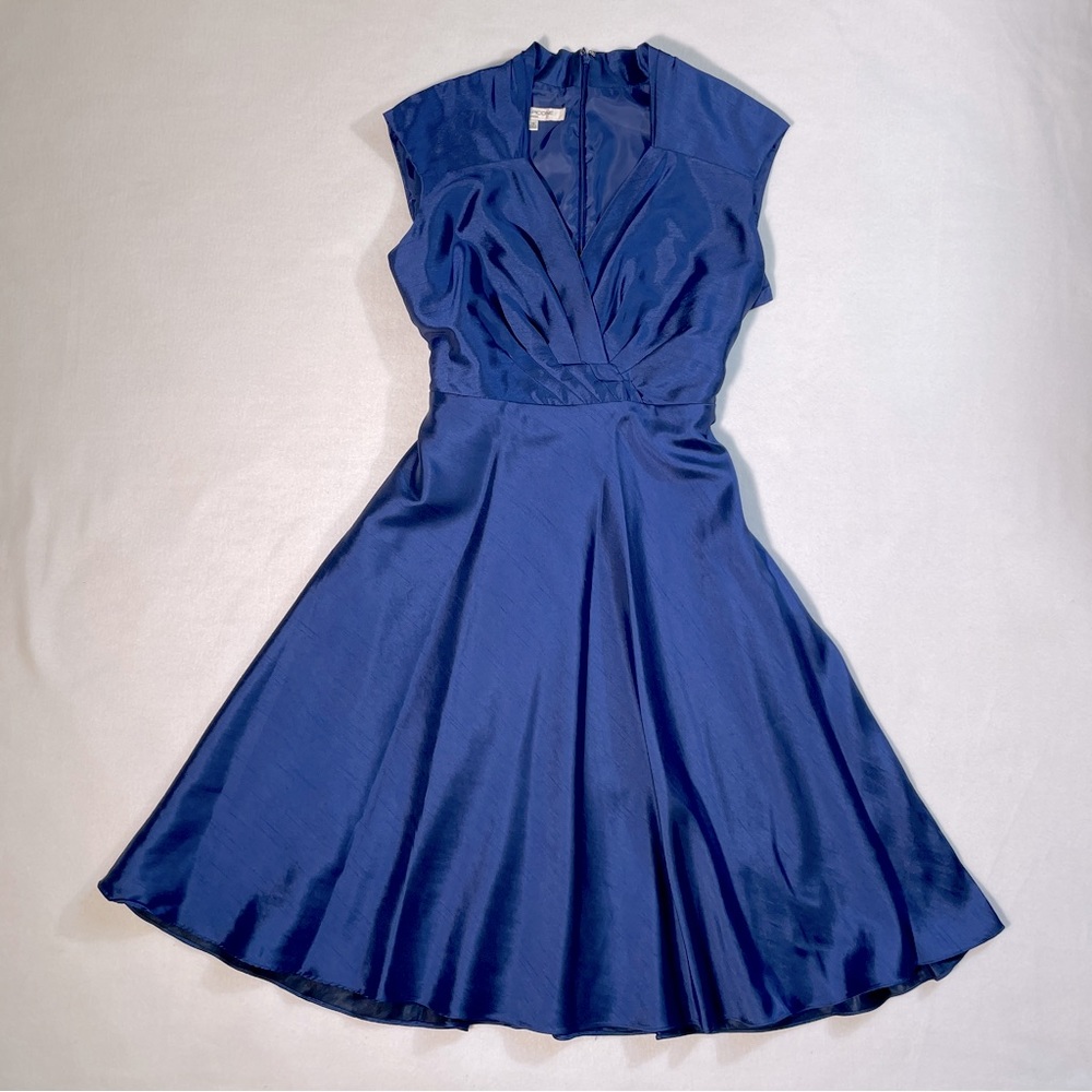 Evan Picone shimmering Blue Dress size 10